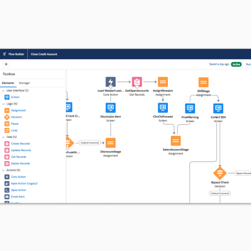 Salesforce Flow Builder